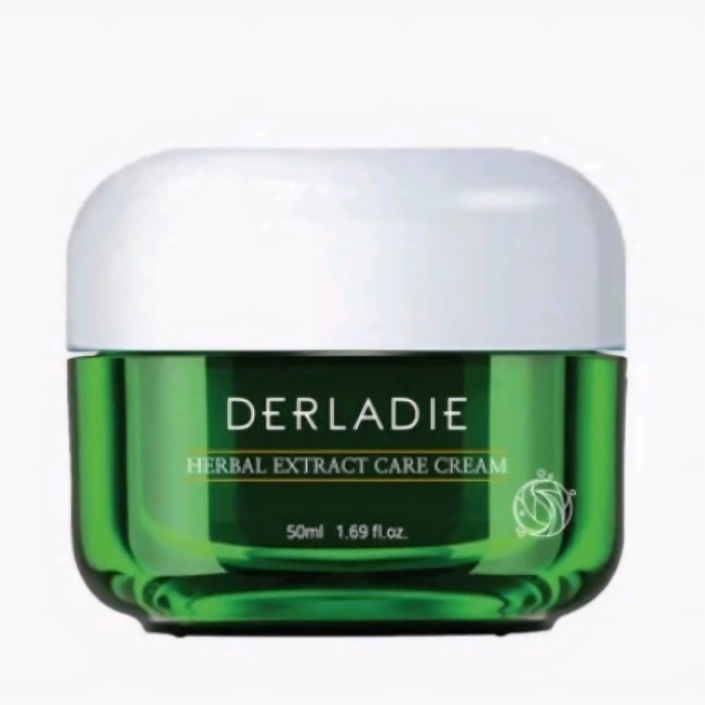 Derladie Herbal Extract Care Cream with Green Tea and Tea Tree Oil 50ml